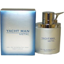 Myrurgia Yacht Man Metal toilette Spray for Men, 3.40-Ounce
