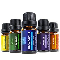 Sol Beauty® Top 6 Essential Oils – Set of 6 100% Pure Therapeutic Grade Aromatherapy Oils  ...