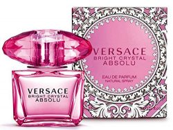 Versace Bright Crystal Absolu Eau de Perfume Spray, 3.0 Ounce