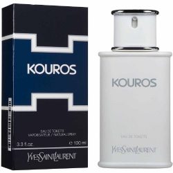 Kouros Body Men By Yves Saint Laurent – 3.3 fl oz / 100 ml Eau De Toilette Spray for Men ( ...