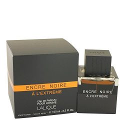 Encre Noire A L’extreme by Lalique Eau De Parfum Spray 3.3 oz for Men – 100% Authentic