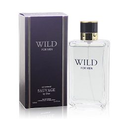 Wild is impression of Sauvage by Christian Dior, 3.4 fl.oz. EDP Spray for Men, Perfect Gift