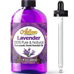 Artizen Lavender Essential Oil (100% PURE & NATURAL – UNDILUTED) Therapeutic Grade  ...