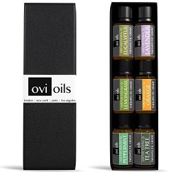 Essential Oils Aromatherapy Gift Set – 100% Pure Therapeutic Grade Guaranteed – Prem ...