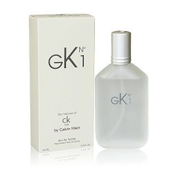 GK ONE Perfume, 3.4 fl.oz. Eau De Toilette Spray for Men, Perfect Gift