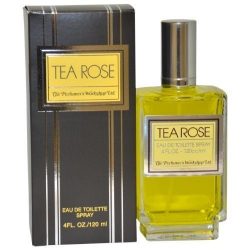 Perfumers Workshop Tea Rose Eau de Toilette Spray for Women 4 fl oz(120 ml)