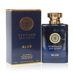 VINTAGE BLUE, 3.4 fl.oz. Eau de Parfum Spray for Men, Perfect Gift
