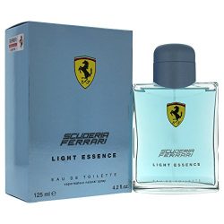 Ferrari Scuderia Light Essence Eau de Toilette Spray for Men, 4.2 Ounce