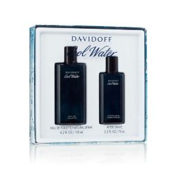 Cool Water By Davidoff For Men Edt Spray 4.2 Oz & Aftershave 2.5 Oz